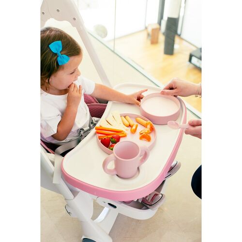 INTERBABY SET VAJILLA ROSA MAQUILLAJE