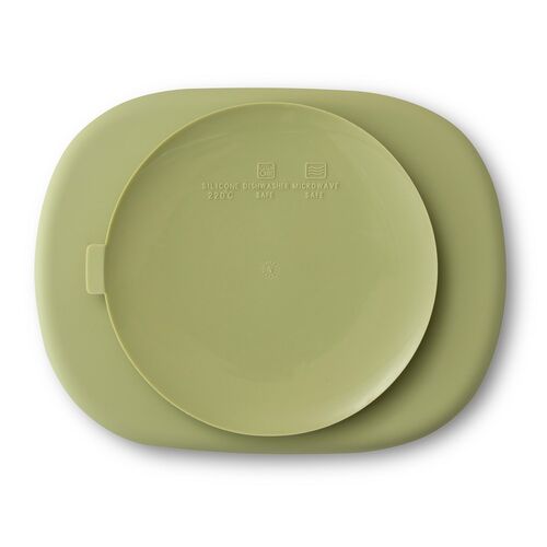 INTERBABY PLATO TAPA OLIVA