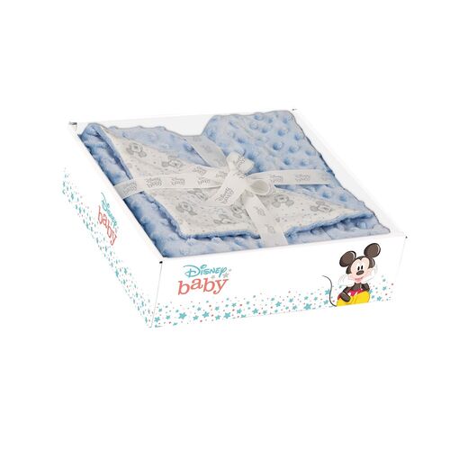 DISNEY MANTA MICKEY 80X110 AZUL