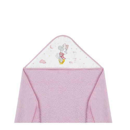DISNEY BABY CAPA BAÑO COUNTING SHEEP MINNIE ROSA
