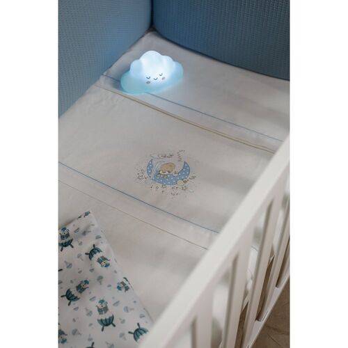 INTERBABY NUBE AZUL LAMPARA LED