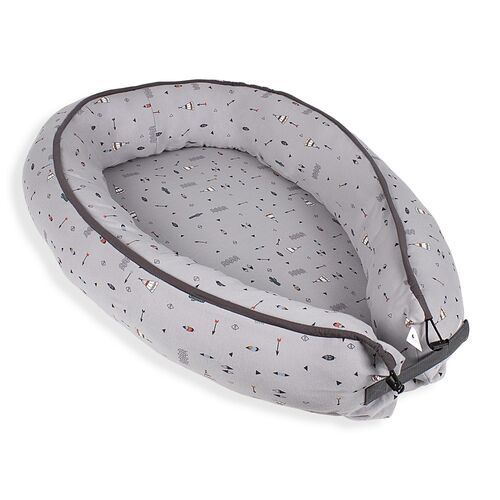 INTERBABY ALMOHADA NIDO CABAA GRIS