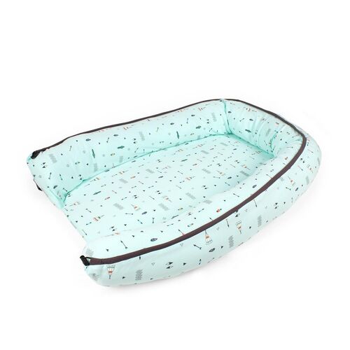 INTERBABY ALMOHADA NIDO CABAÑA VERDE