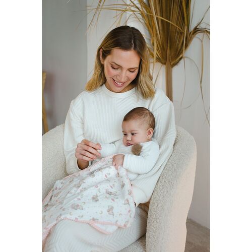 INTERBABY MANTA BURBUJA ELEFANTE AZUL