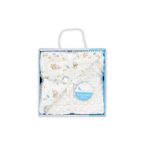 INTERBABY MANTA BURBUJA ELEFANTE AZUL