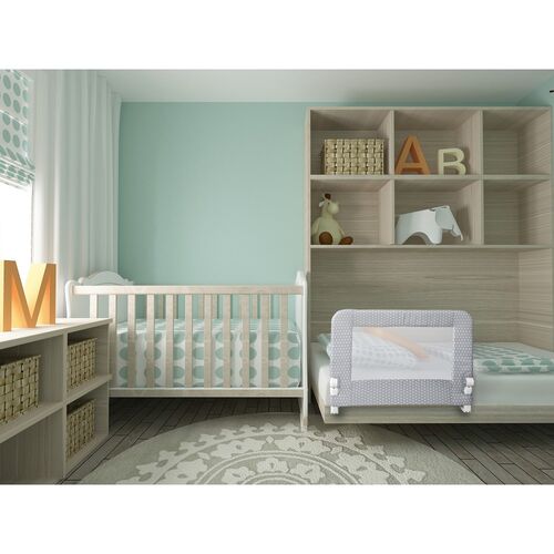 INTERBABY BARRERA CAMA 90 ESTRELLA GRIS