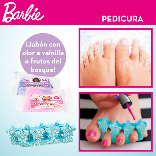 BARBIE ESTUCHE MANICURA Y PEDICURA