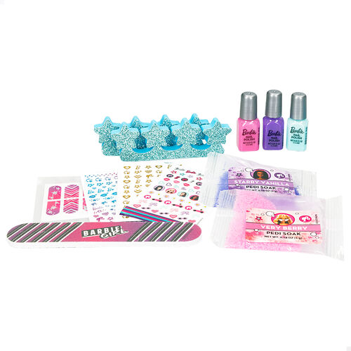 BARBIE ESTUCHE MANICURA Y PEDICURA