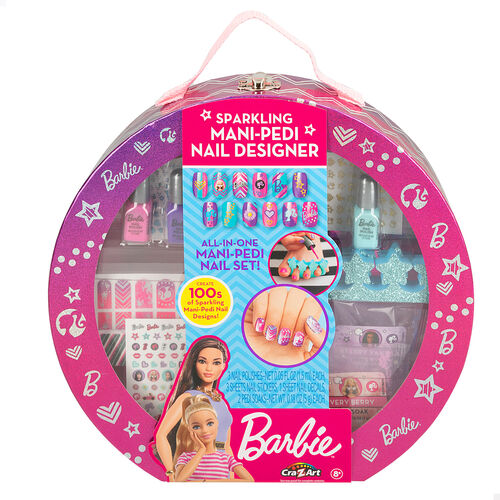 BARBIE ESTUCHE MANICURA Y PEDICURA