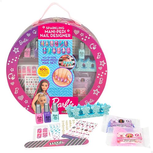 BARBIE ESTUCHE MANICURA Y PEDICURA