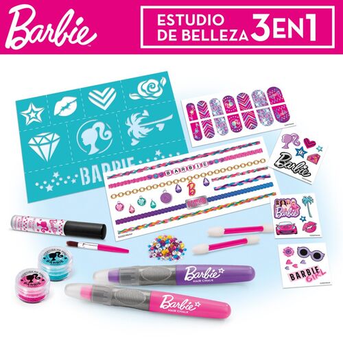 BARBIE SET BELLEZA SPARKLING 3 IN 1