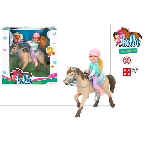 BELLA SET MUÑECA & CABALLO