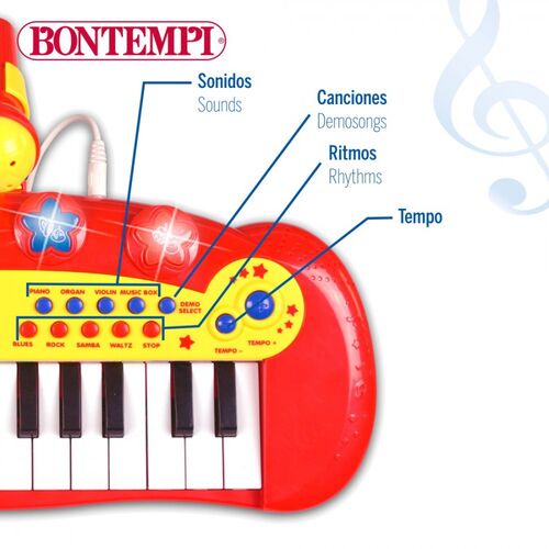 BONTEMPI ORGANO ELECTRICO 24 NOTAS