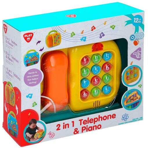 CB TOYS PIANO/TELEFONO ELECTRICO BEBE
