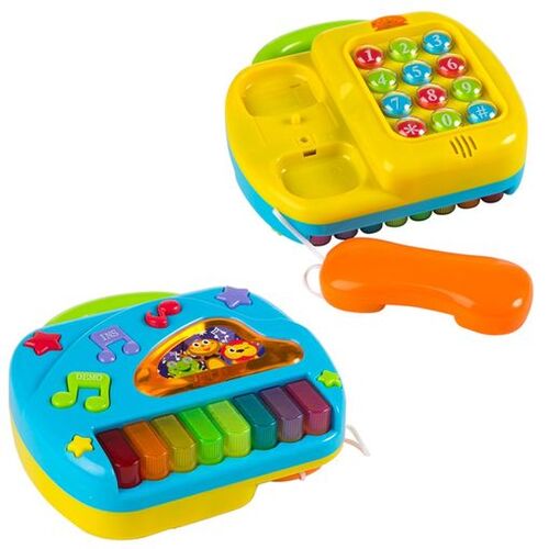 CB TOYS PIANO/TELEFONO ELECTRICO BEBE