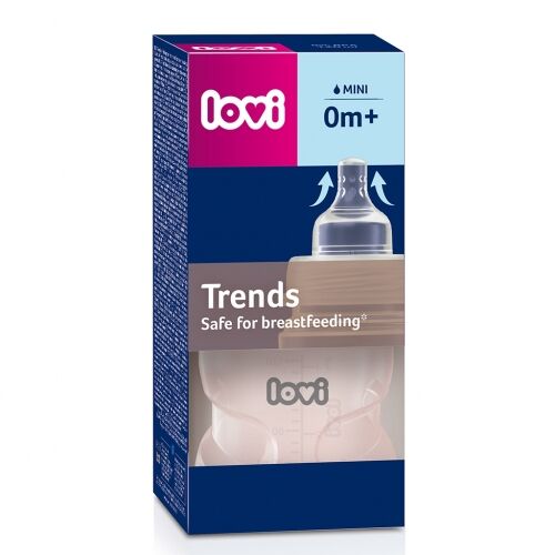 LOVI BIBERON TRENDS 120 ML ROSA