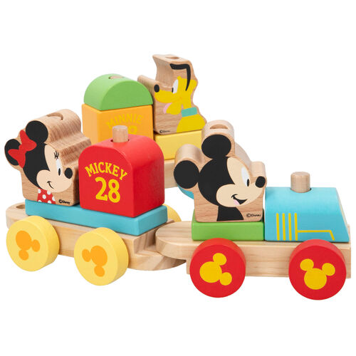 DISNEY TREN DE MADERA 34 CM