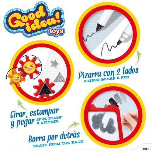 GOOD IDEA PIZARRA MAGNETICA DOBLE