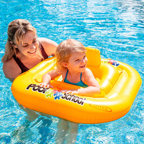 INTEX FLOTADOR BEBE DELUXE POOL SCHOOL