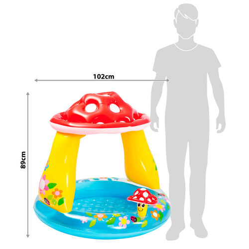 INTEX PISCINA BEBE CHAMPIÑON