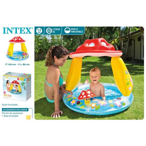 INTEX PISCINA BEBE CHAMPIÑON