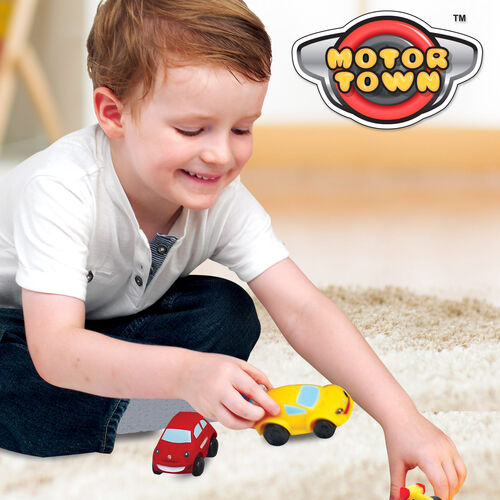 MOTOR TOWN PACK 4 COCHES BLANDITOS