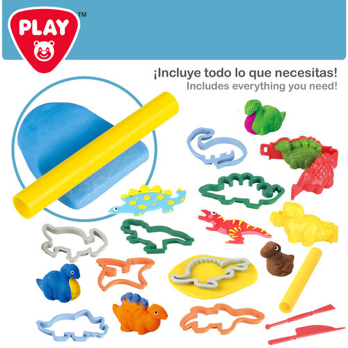 PLAYGO SET PLASTILINA DINOSAURIOS