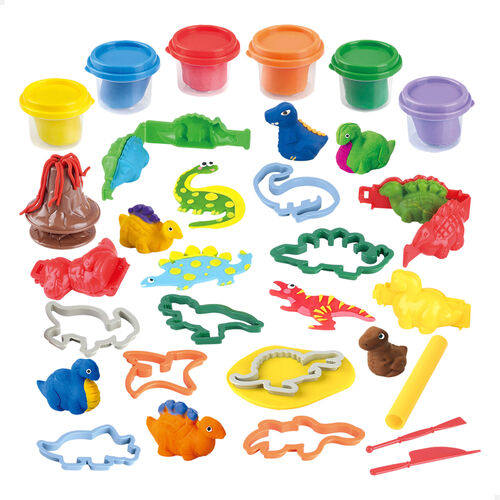 PLAYGO SET PLASTILINA DINOSAURIOS