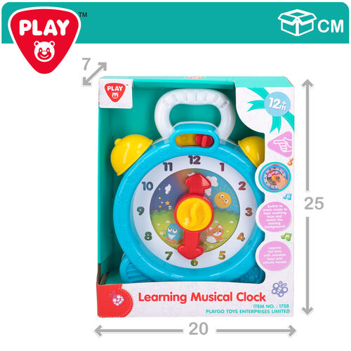 PLAY RELOJ MUSICAL +12M