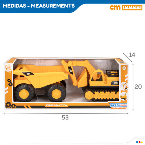 SPEED&GO SET CAMION CONSTRUCCION